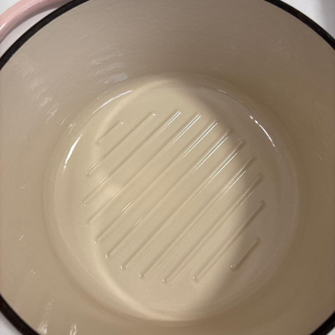 バーミキュラ オーブンポット22cmラウンド パールピンク 両手鍋