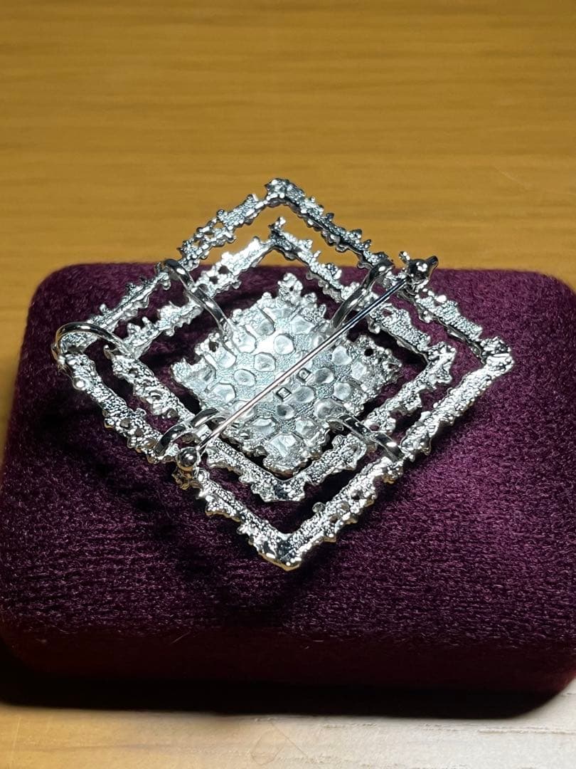 TASAKI　田崎真珠パール シルバー ブローチ、ペンダントトップとしても！