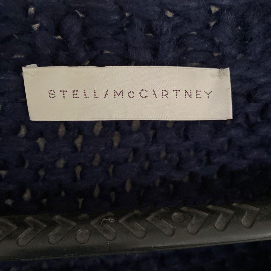 STELLA McCARTNEY ネイビー ニットカーディガン 38サイズ