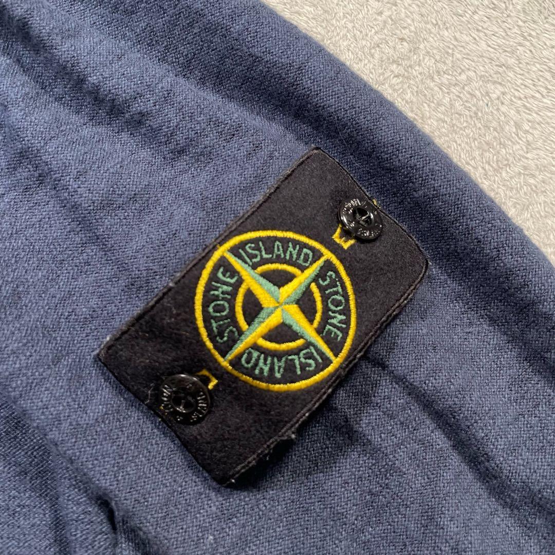 ストーンアイランド　クルーネックニット　ネイビー　XL