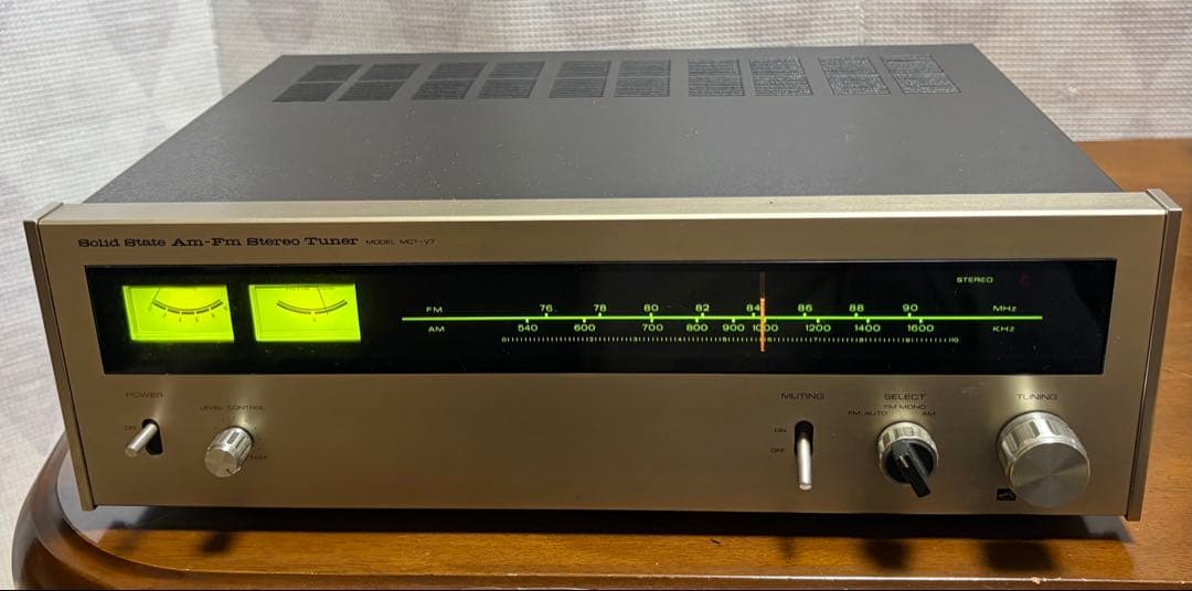 FM/AM ビクターステレオチューナーMODEL MCT-V7（動作確認済み）