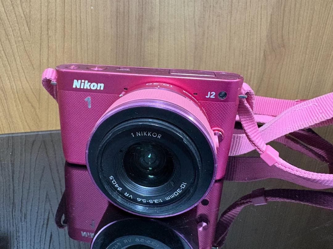 ニコン Nikon 1 J2 ピンク 10-30mm 標準ズームレンズ付き