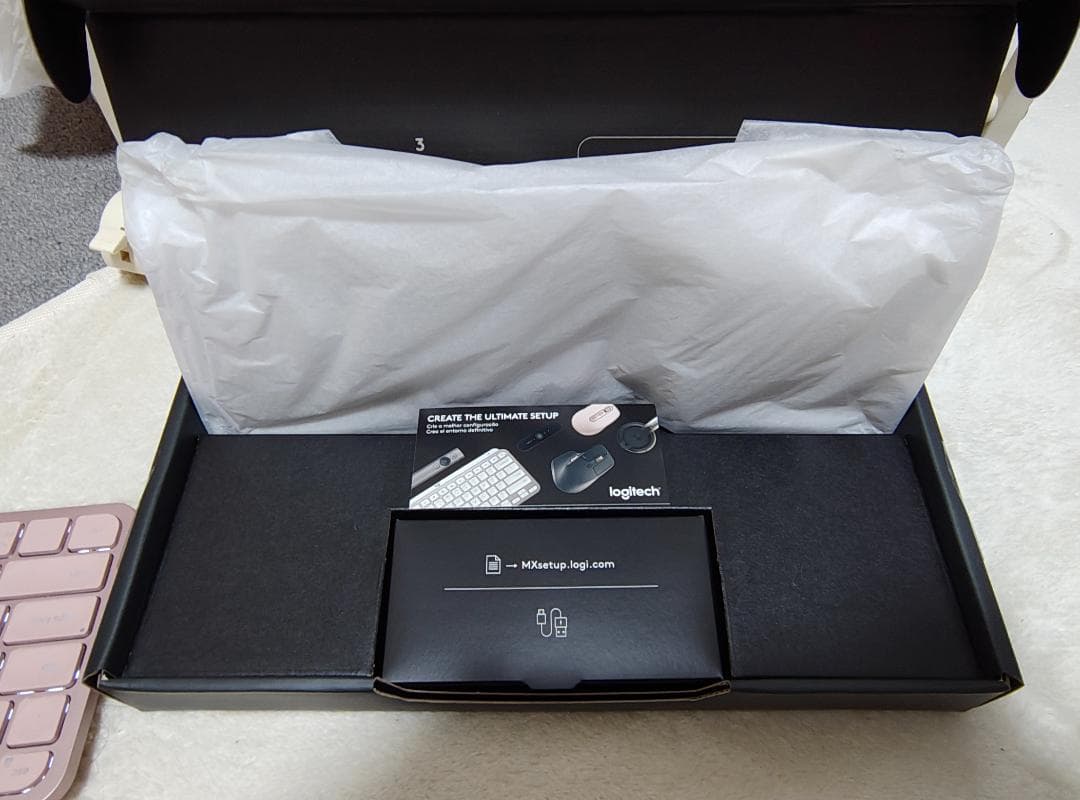 MX KEYS MINI ROSE US配列 ローズ KX700 ロジクール