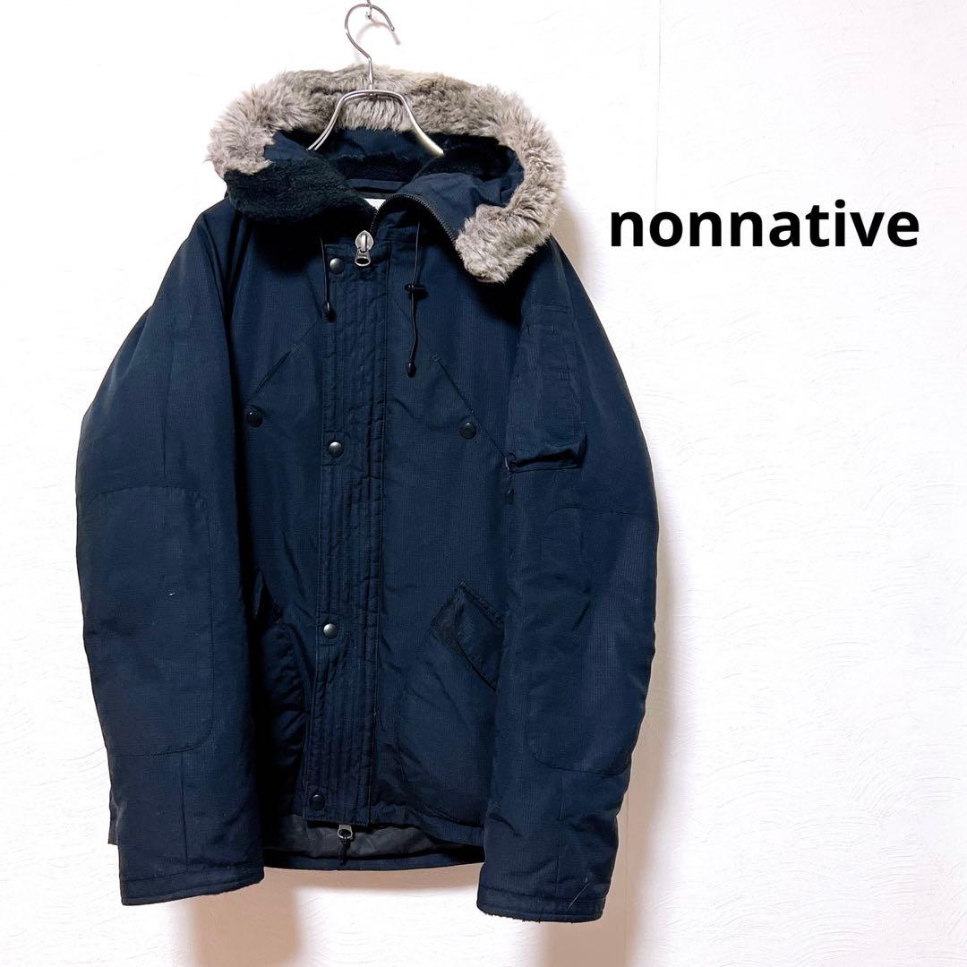nonnative N-3B ウィルダネス シンサレート フードダウンジャンパー