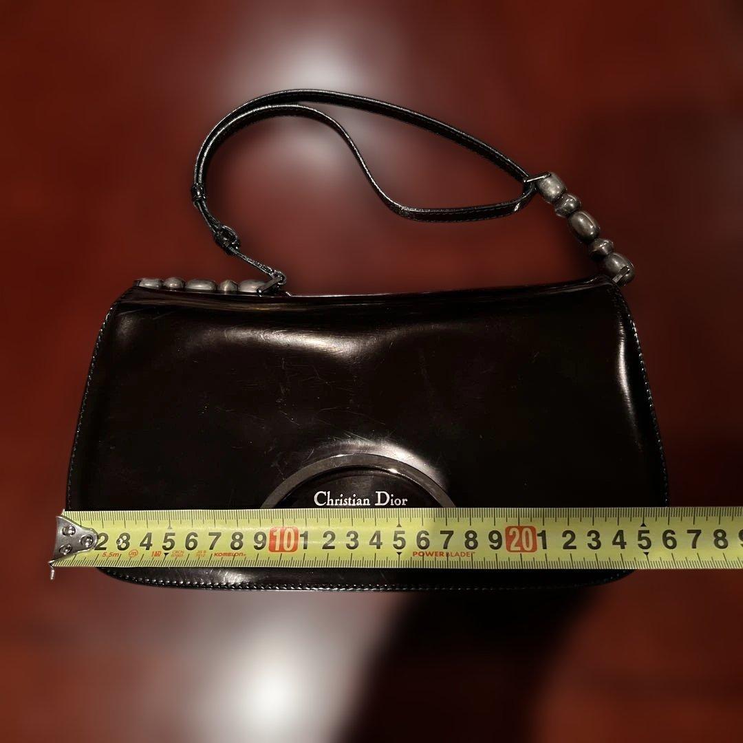 Christian Dior マリスパール ブラックエナメル⭐︎ヴィンテージ⭐︎
