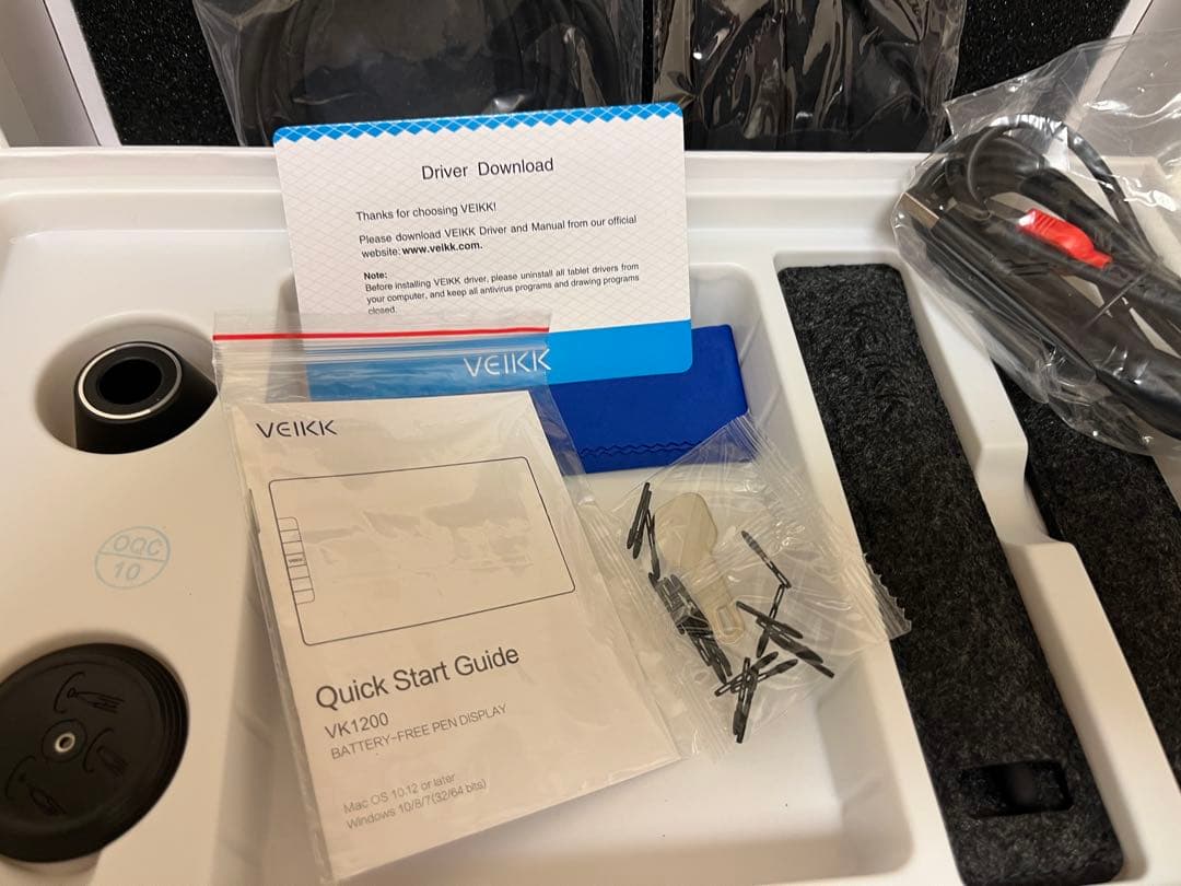 液タブ・ペンタブ VEIKK VK1200