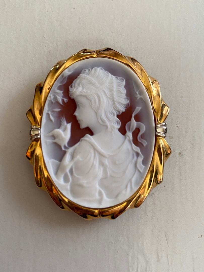 カメオ18K✩︎pt900