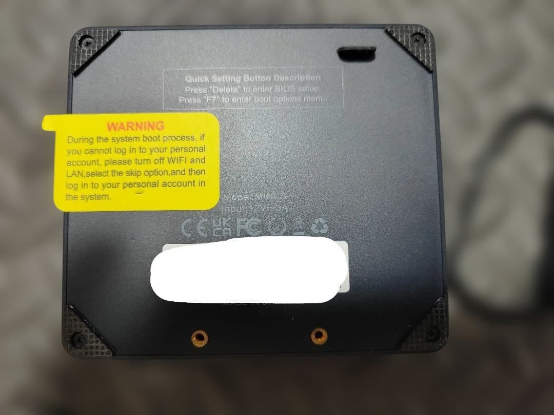 Beelink MINI S13 Pro ミニPC N150 16+500GB