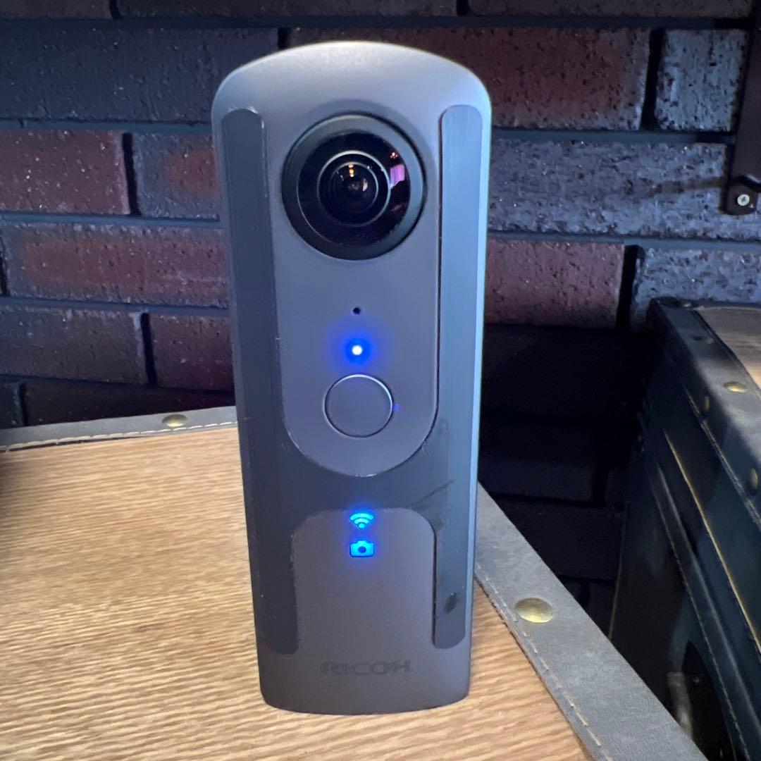 【バッテリー交換済】RICOH THETA V ＋水中ハウジングTW-1＋三脚等