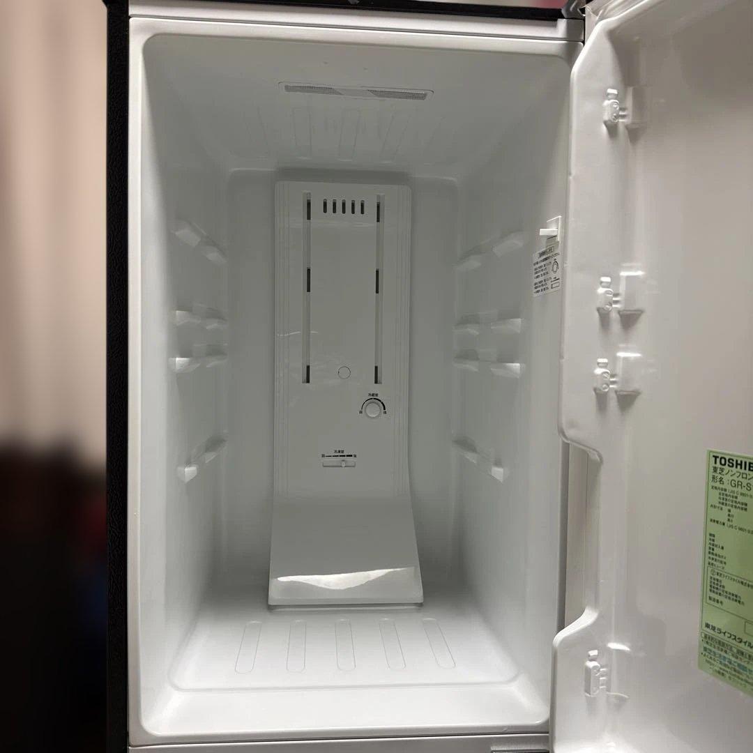 TOSHIBA 東芝 ノンフロン冷凍冷蔵庫 GR-S15BS 2021年製