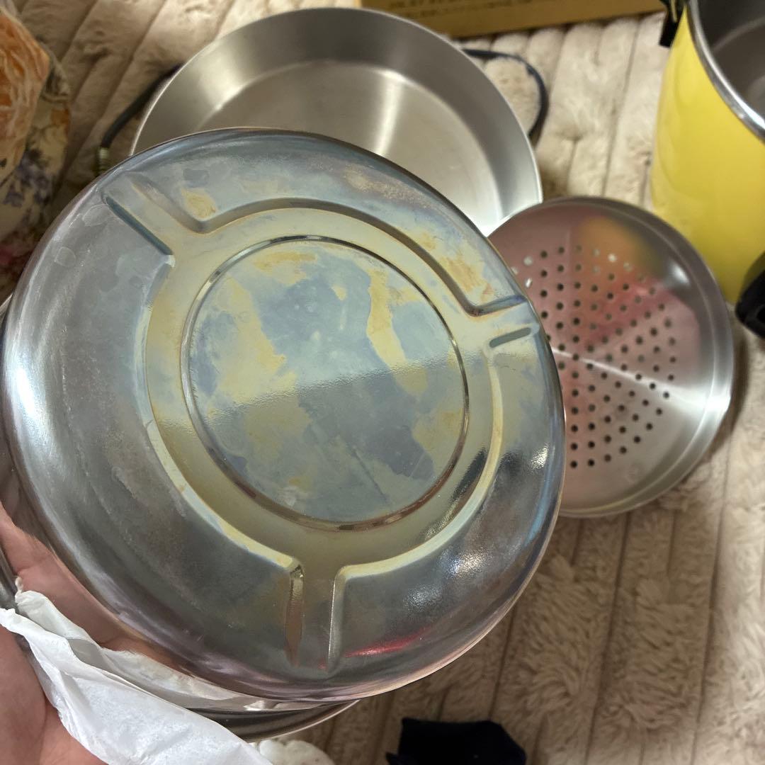 大同電鍋 6合 Mサイズ 外鍋ステンレス製 きはだ色