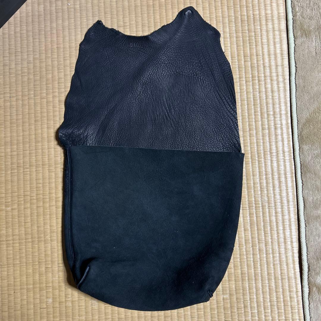 ベジータ様　ディアスキンバッグ　黒スエード