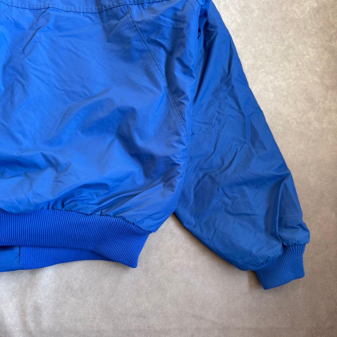 80s パタゴニア シェルドシンチラ 企業ロゴ USA製 ブルー XL