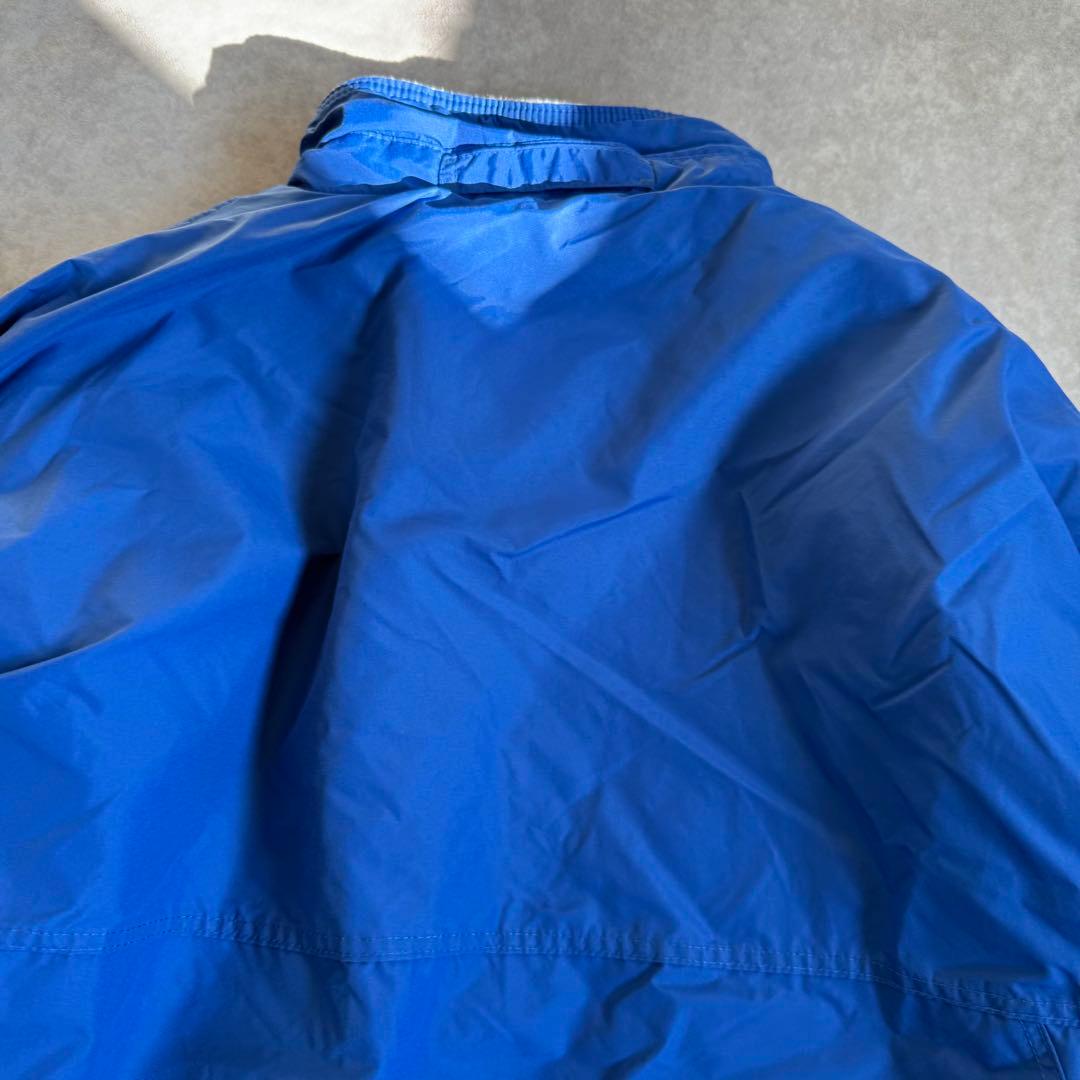 80s パタゴニア シェルドシンチラ 企業ロゴ USA製 ブルー XL