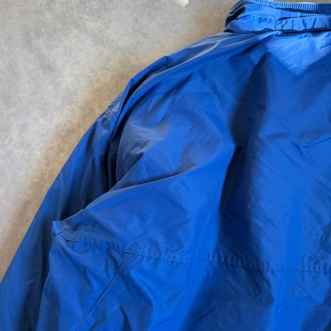 80s パタゴニア シェルドシンチラ 企業ロゴ USA製 ブルー XL