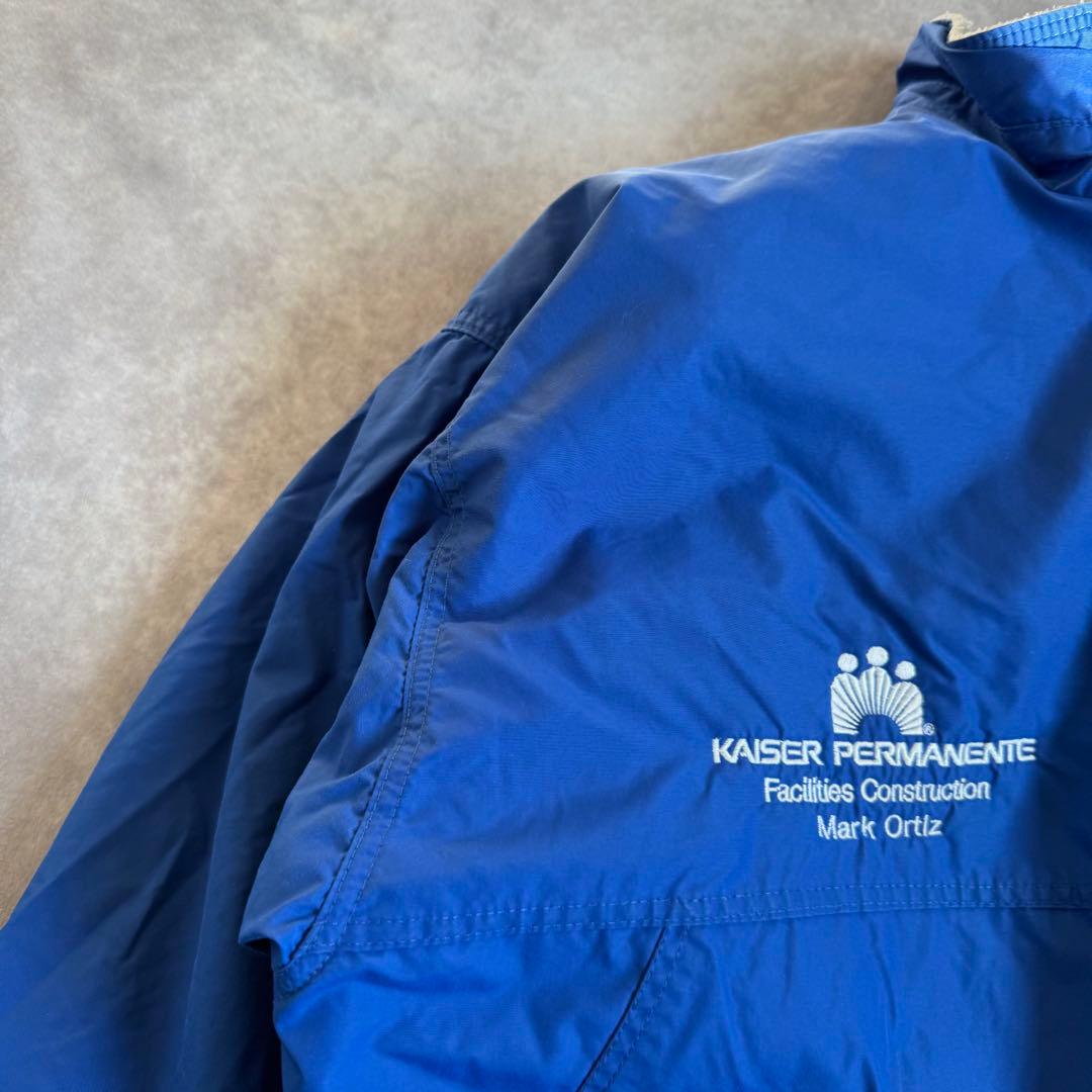 80s パタゴニア シェルドシンチラ 企業ロゴ USA製 ブルー XL