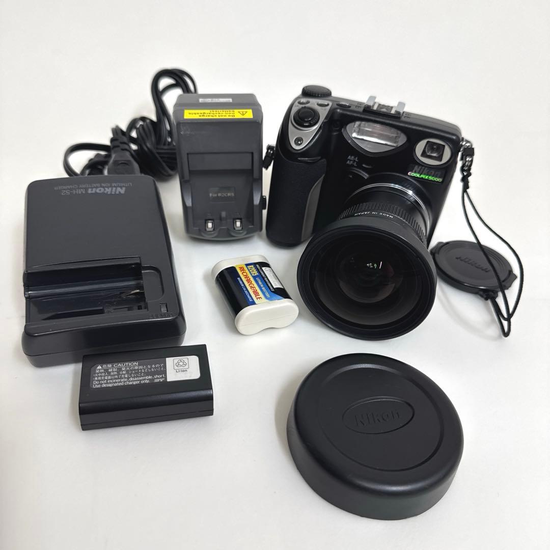 高級コンデジNikon COOLPIX5000動作品WC-E68セット