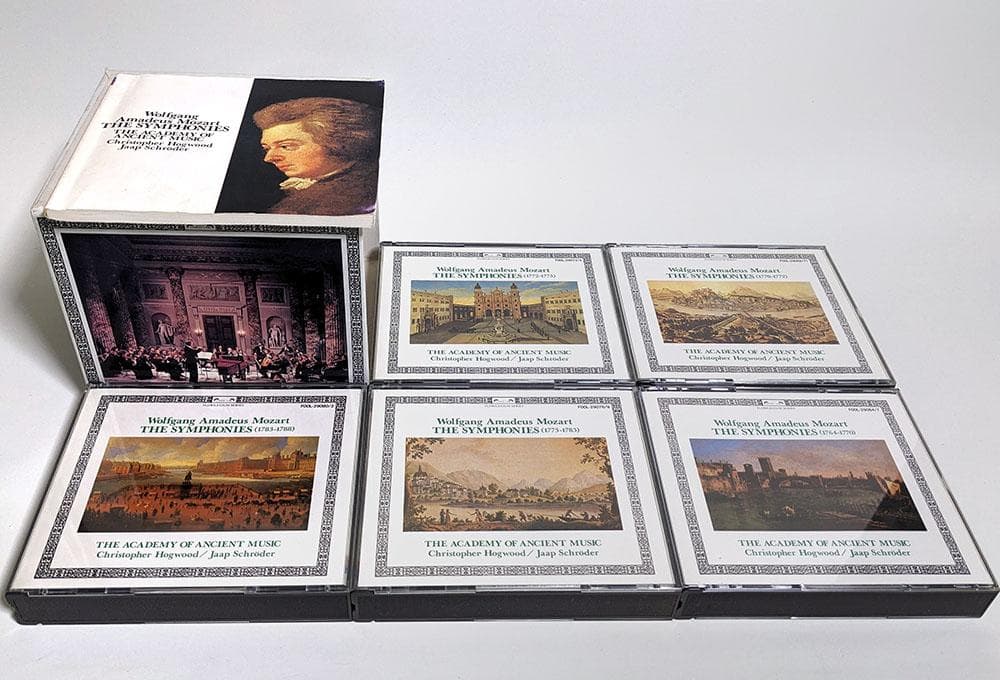 CD20枚組 モーツァルト交響曲全集 ホグウッド シュレーダー