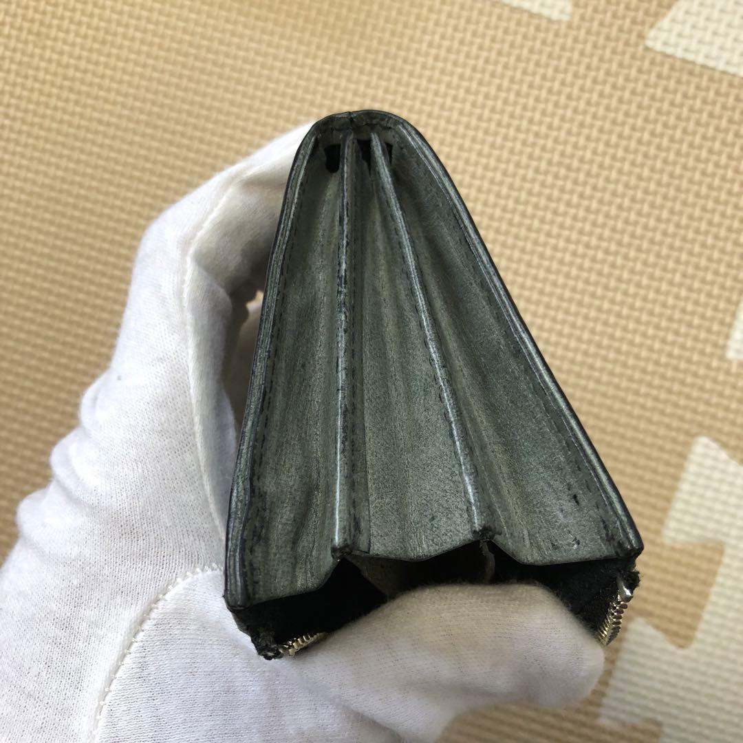 slow スロウ L ジップ ショート ウォレット ホワイトワックス