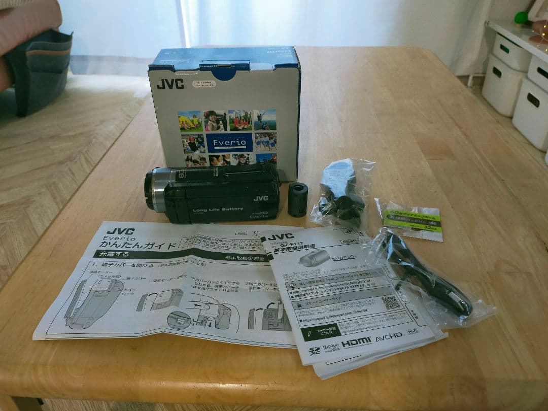 ビデオカメラ JVC ケンウッド ビクター Victor GZ-F117