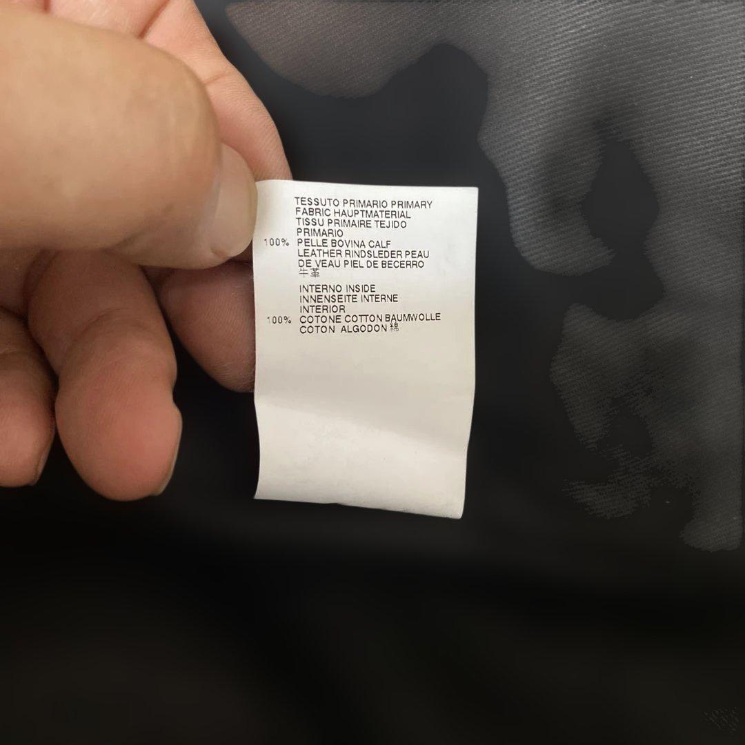 初期MM6 マルタン マルジェラ 本革バッグ ブラック スエード