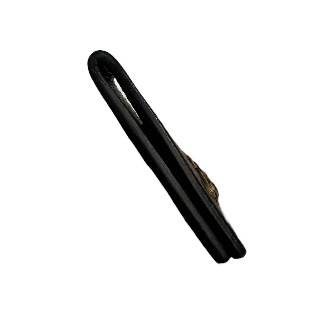 【正規品】GUCCI　グッチ　レザー　マネークリップ　レザー マグネット 財布