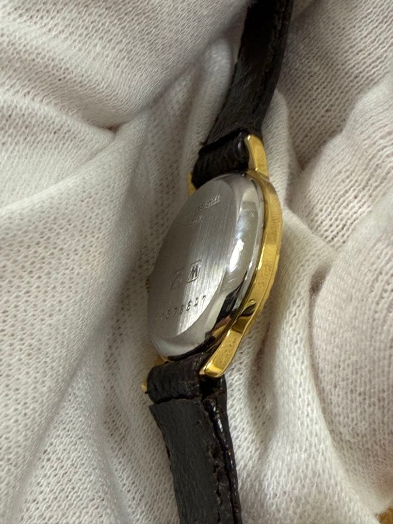 LONGINES アナログ時計 ゴールド/ブラウン 美品！