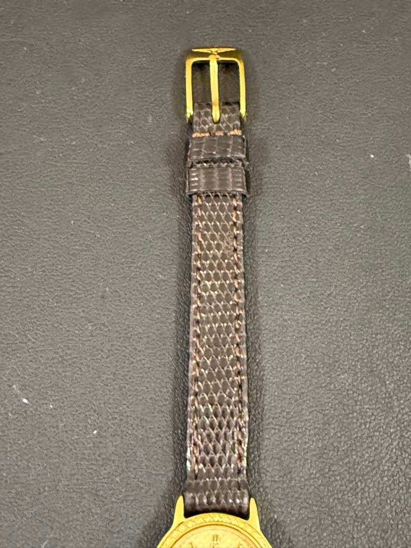 LONGINES アナログ時計 ゴールド/ブラウン 美品！