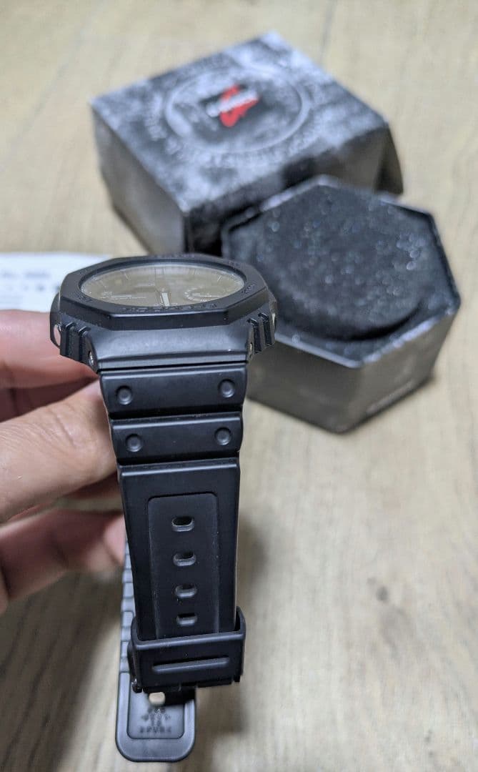 雷*禅様 G-SHOCK ga-b2100 No.5689 ブラック