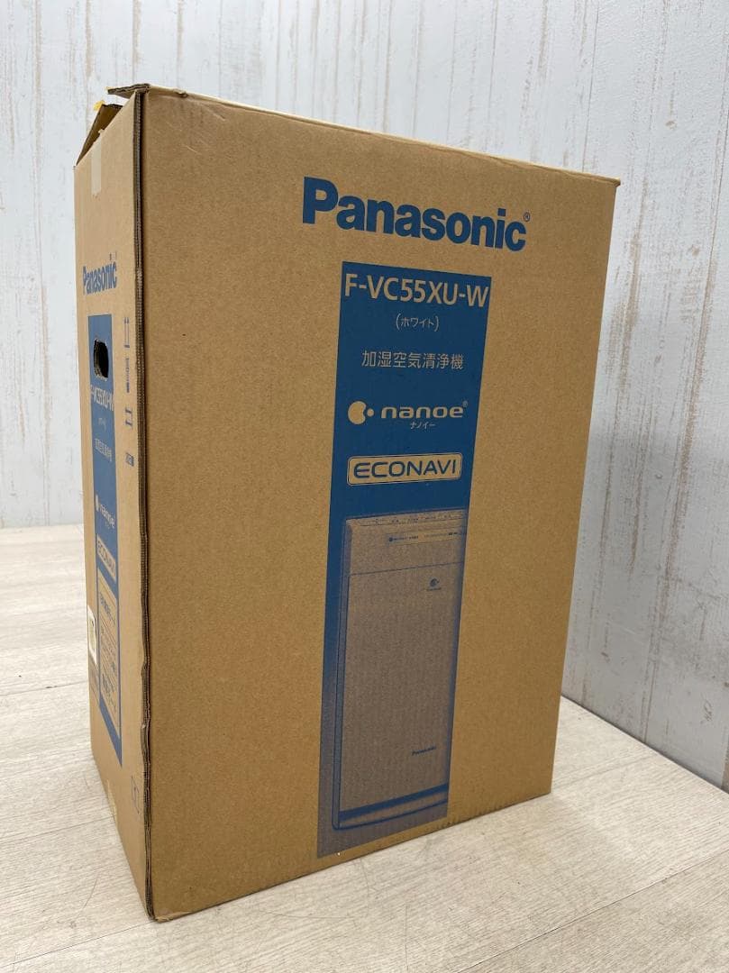 美品 パナソニック 加湿空気清浄機 F-VC55XU ホワイト 動作確認済 21