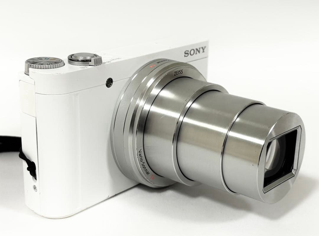 ソニー SONY DSC-WX500 ホワイト SDカード付き デジタルカメラ