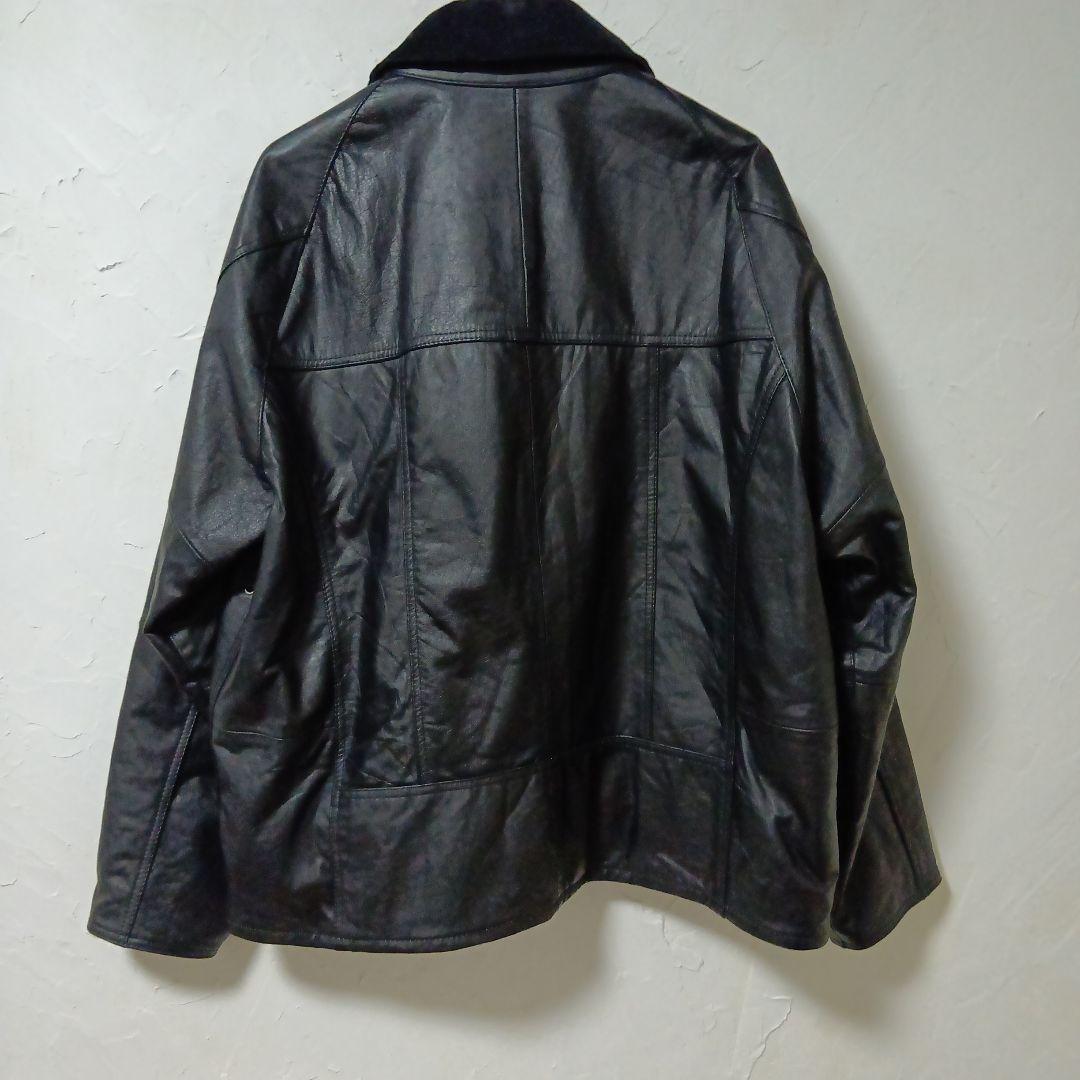 【YOUSED サイズ1】 ユーズド オールレザードライバーズジャケットリメイク