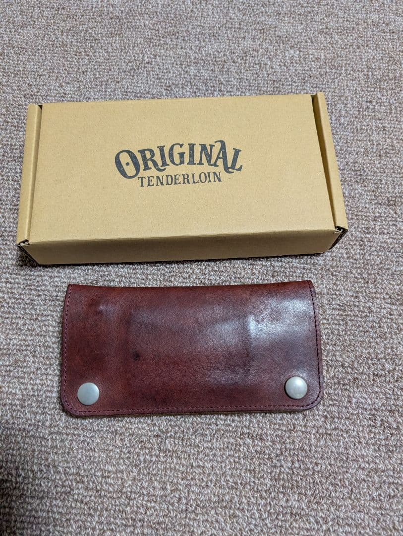 TENDERLOIN TRUCKER WALLET 長財布 バーガンディ