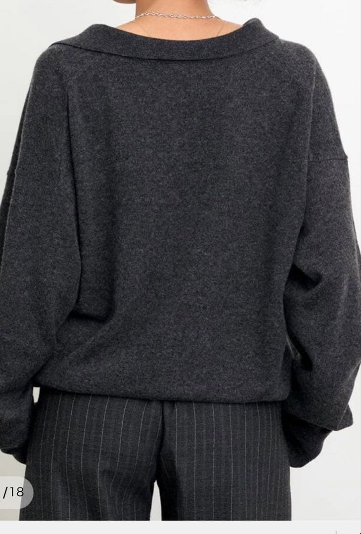 L'Appartement スキッパーニット