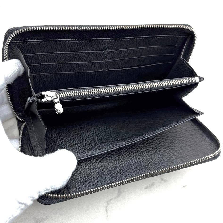 【極美品】ルイヴィトン　エピ　ジッピーオーガナイザー　ノワール