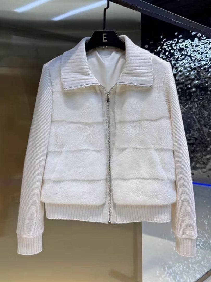 DHOLIC エコファー ダウン ジャンパー 韓国