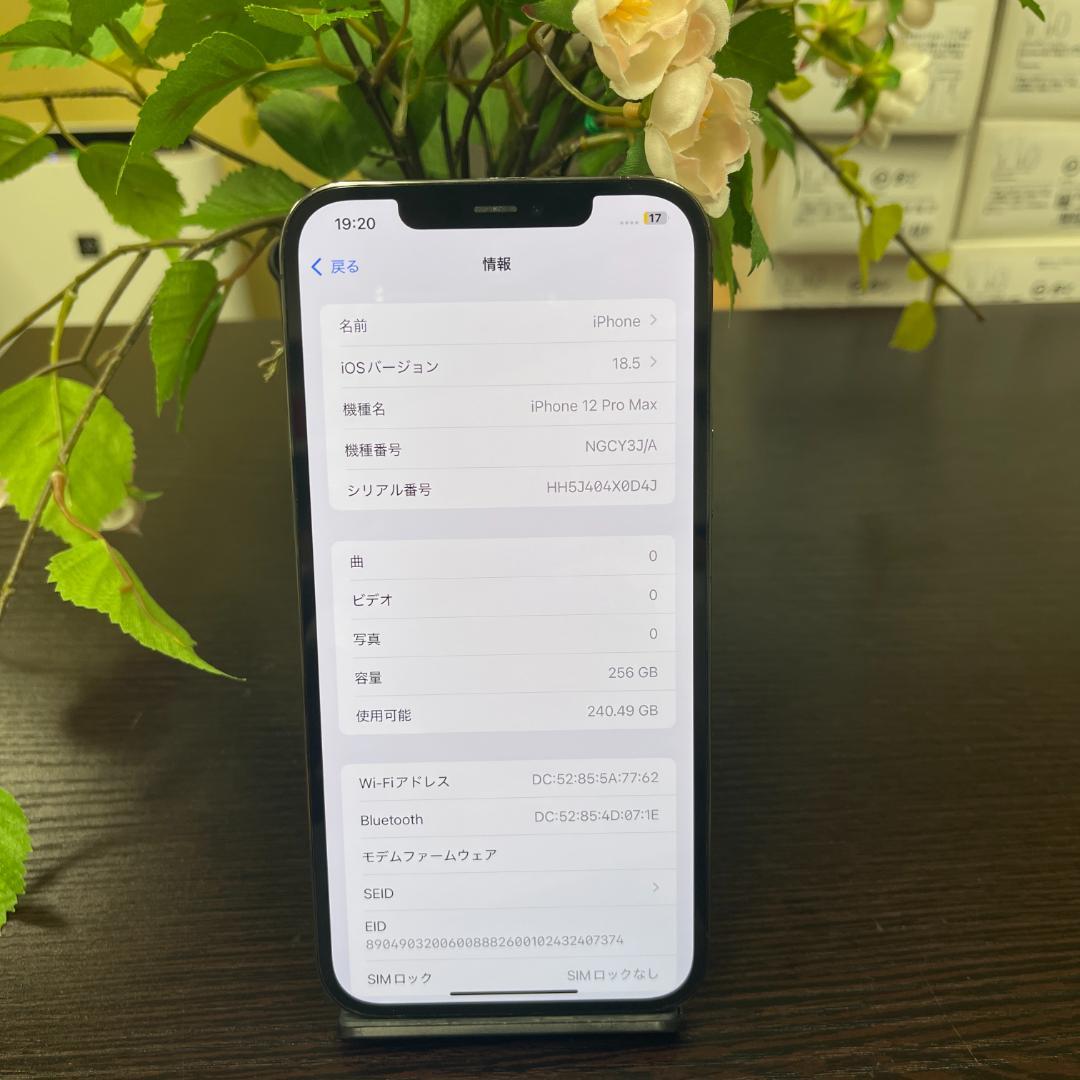 iPhone 12Promax 256GB 国内SIMフリー 送料無料