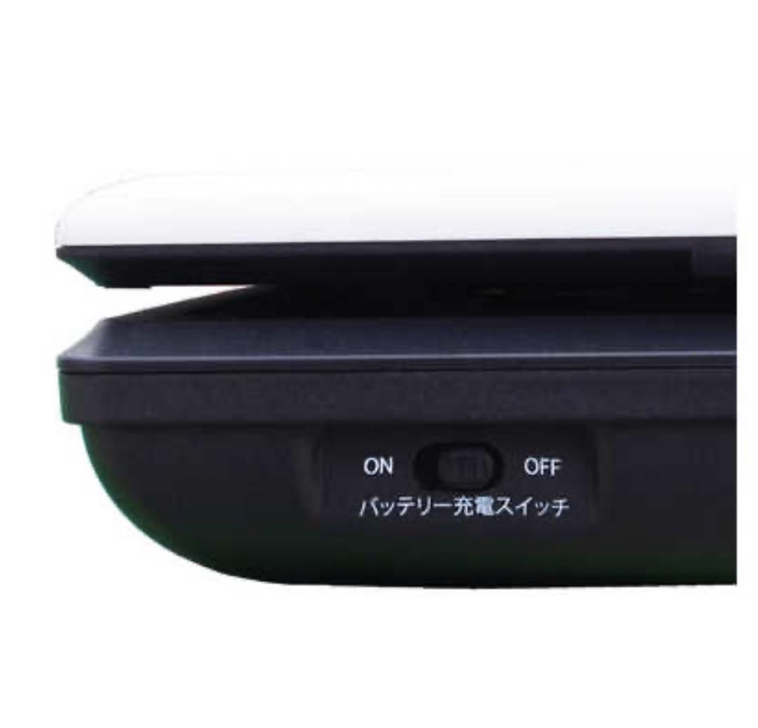 ひ*ろ様 WIZZ 地デジ対応ポータブルDVDプレーヤー 10.1インチ　ポータ