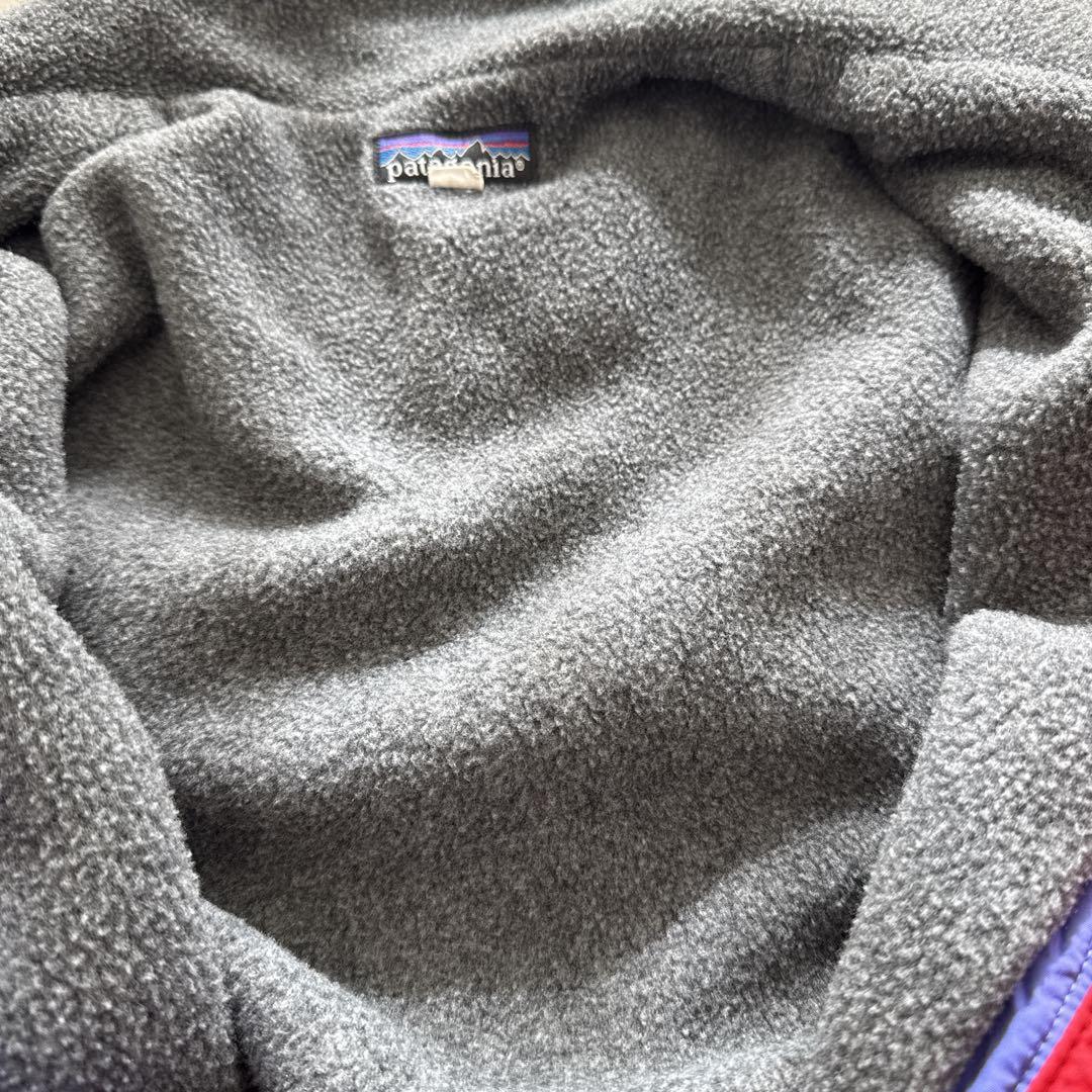 パタゴニア patagonia 赤 ジャンパー ヴィンテージ フリースジャケット