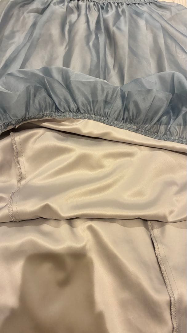 JILL by JILL STUART シアータックバルーンスカート ブルー