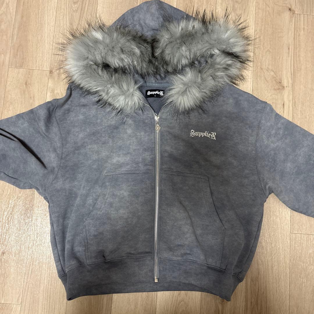 SUPPLIER ファークロスジップアップフーディー