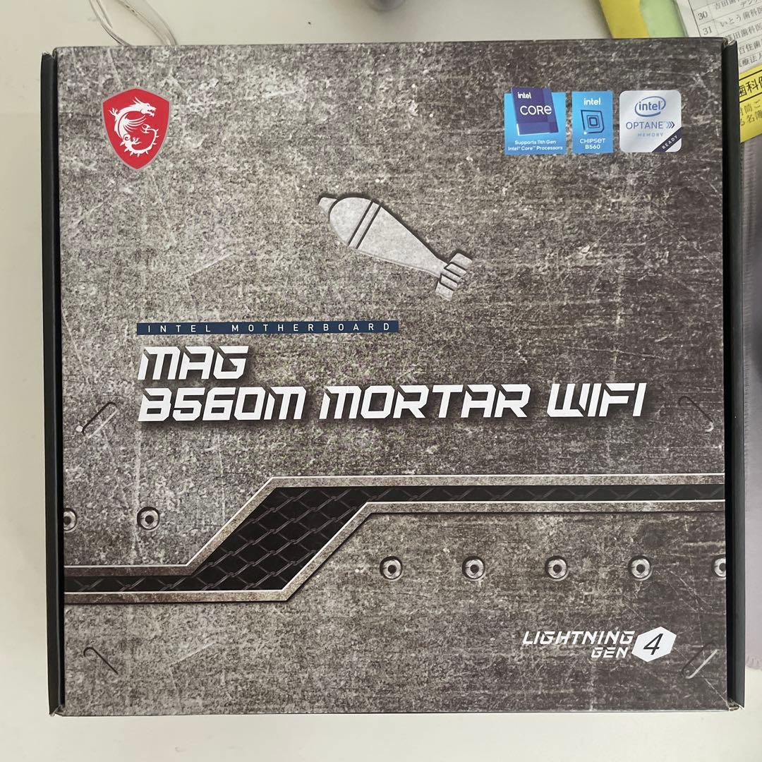 ボードセット　B560M MORTAR + i5-10400f