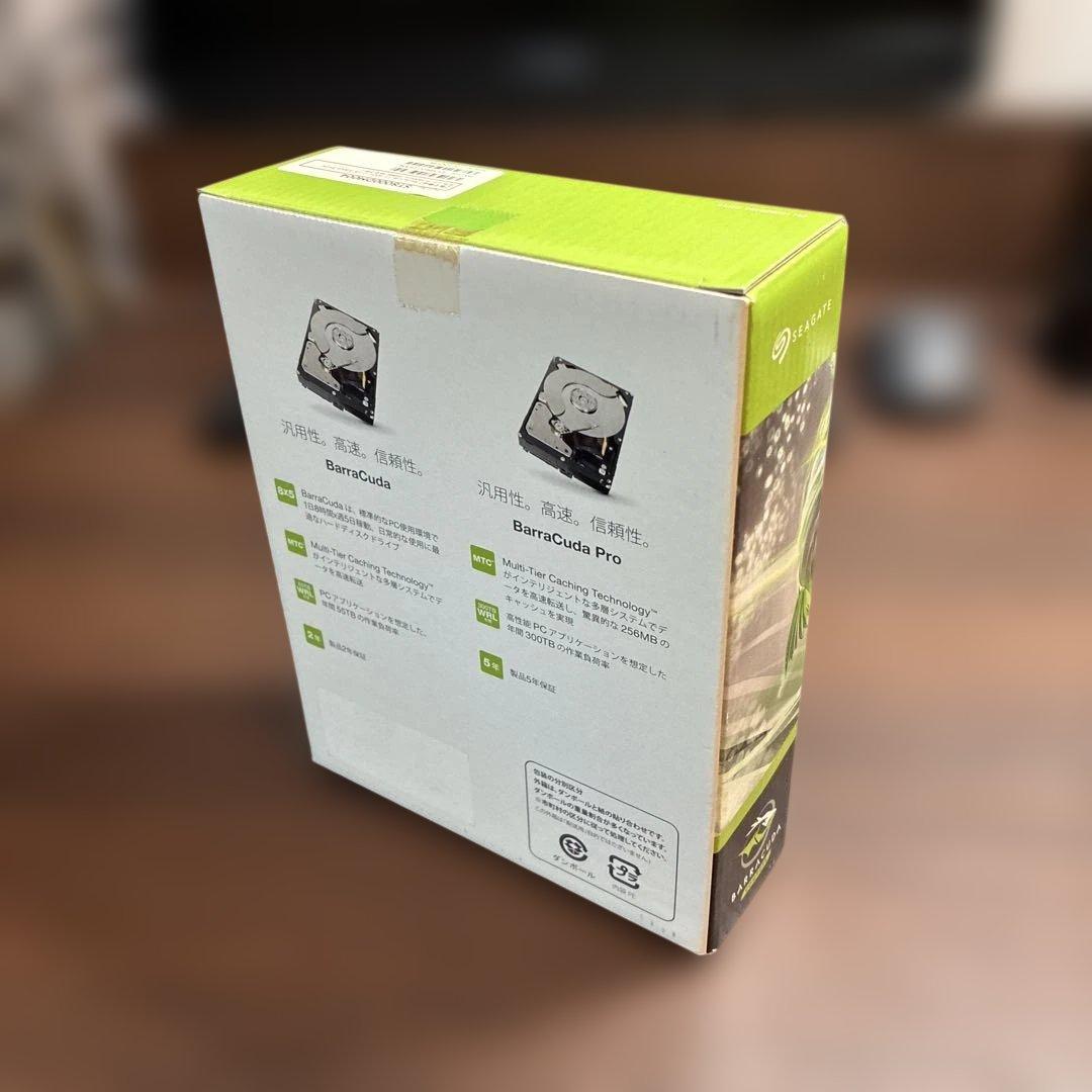 【新品未開封】8TB HDD SEAGATE BarraCuda