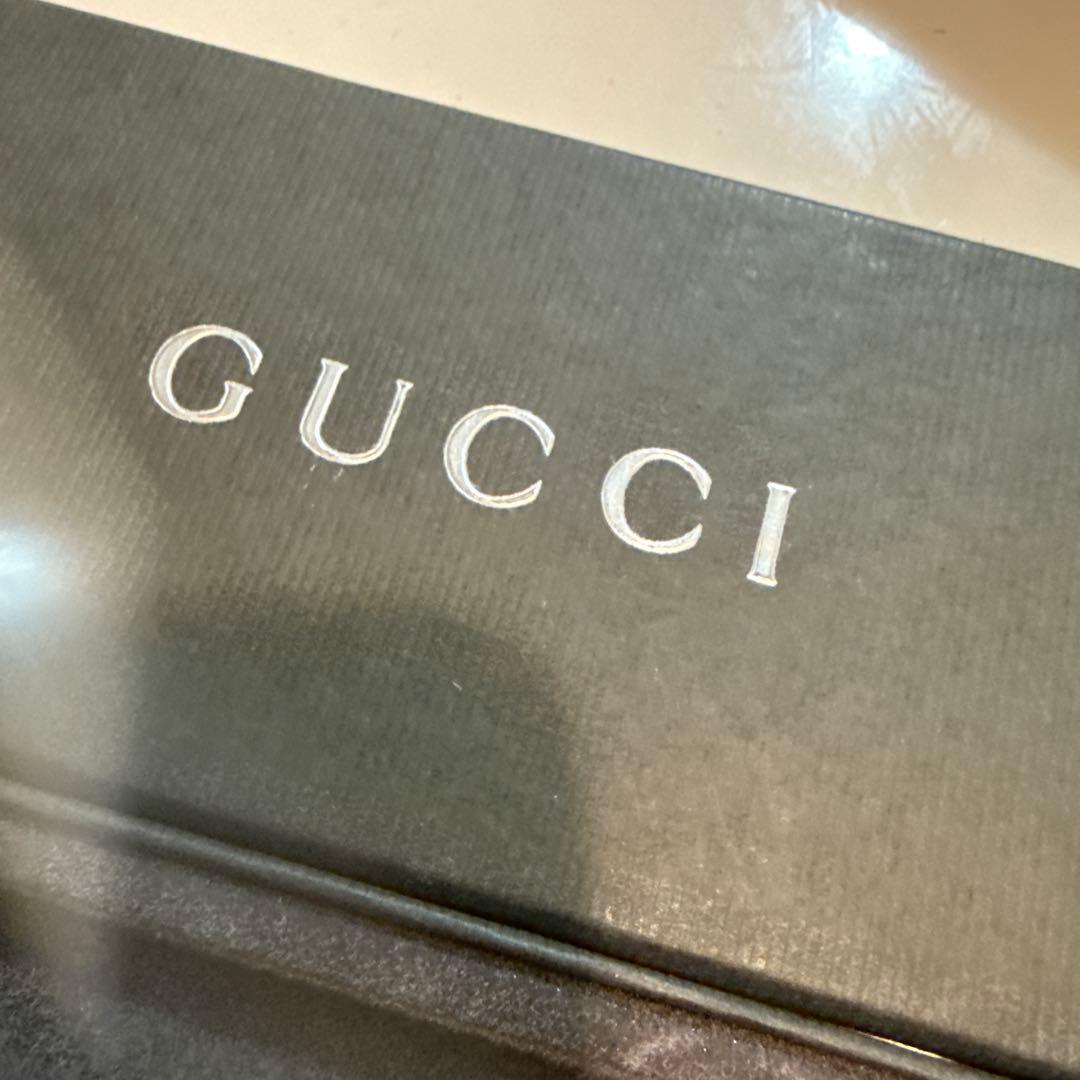 【未使用】GUCCI シルバー キーホルダー