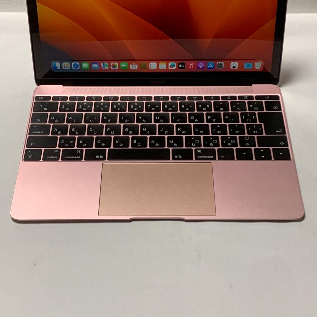 【美品】MacBook 2017 SSD512GB ローズゴールドパソコンPC
