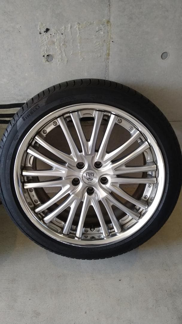 20インチ　アルミWORKBALMUNG　PIRELLI245/40R20タイヤ