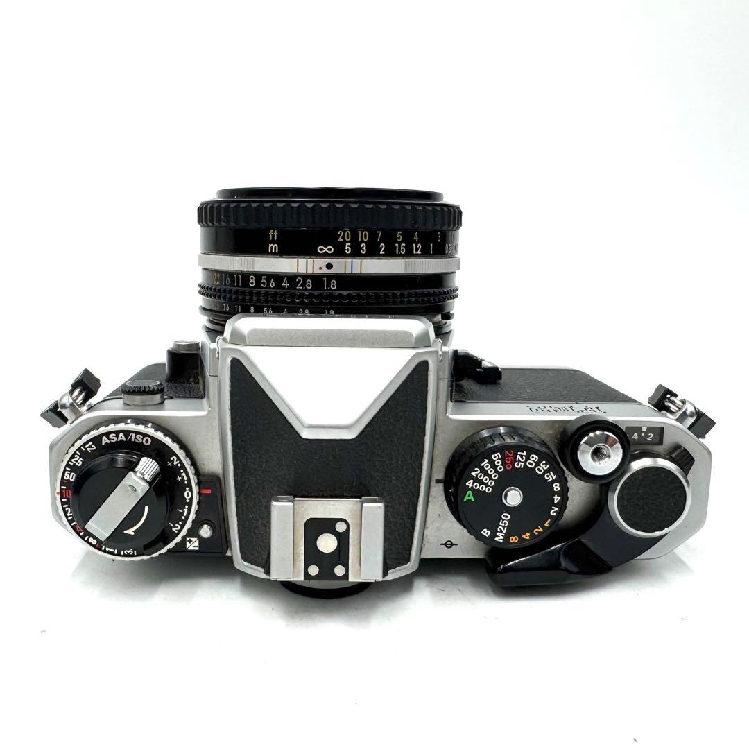 極美品 Nikon ニコン FE2 ai-s 50mm f1.8 シルバー