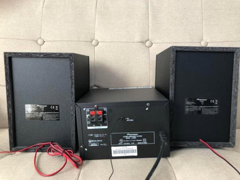 【美品】Pioneer X-EM22 CDミニコンポ Bluetoothブラック