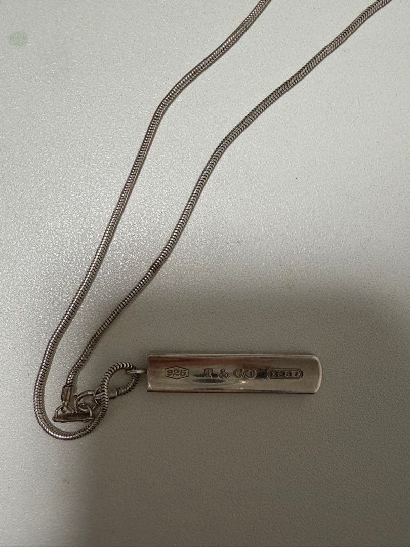 ティファニー1837ナローバーネックレス&チェーン