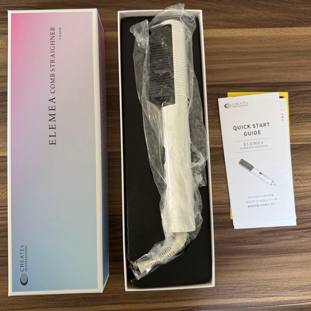 コーム型 ストレートアイロンELEMEA COMB STRAIGHTENER